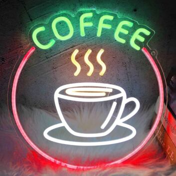 Customize Coffee Shop Sign Neon Light