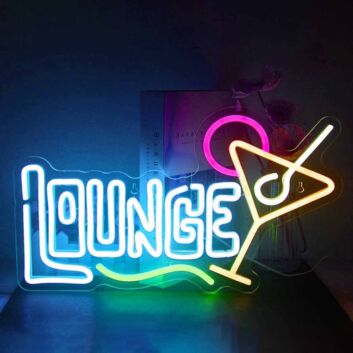Lounge Cocktail LED Neon Sign