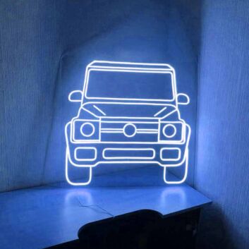 Off-Road Vehicle Neon Sign
