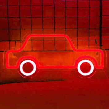 Small Car Neon Sign