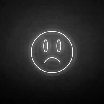 &#39;Wry Smile&#39; neon sign