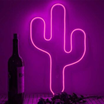 Cactus Neon Sign