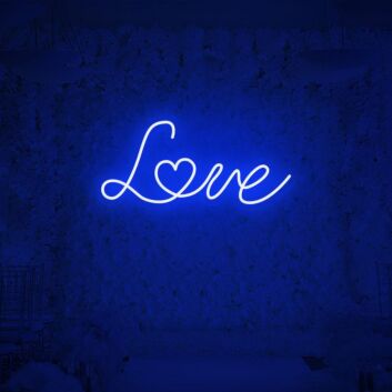 Love Neon Sign for Romantic and Loving Spaces