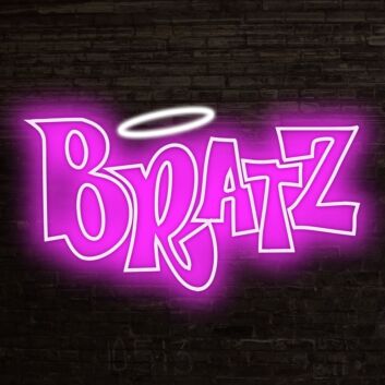 Bratz Neon Sign for Fans and Playful Spaces