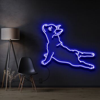French Bulldog Neon Sign for Dog Lovers and Pet Spaces