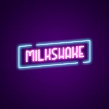 Milkshake Neon Sign for Fun and Refreshing Spaces