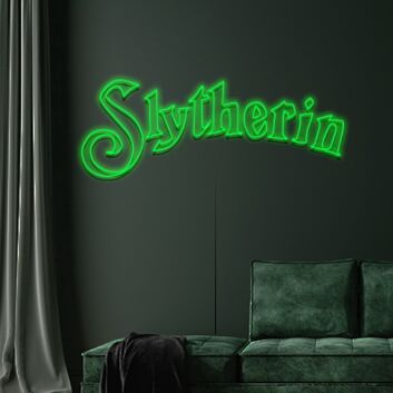 Slytherin Neon Sign for Harry Potter Fans