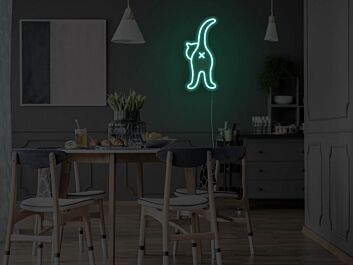 Cat Butt for Cat Lovers Neon Sign for Playful and Fun Spaces