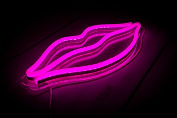 Lips Sign Neon Sign for Bold and Artistic Decor
