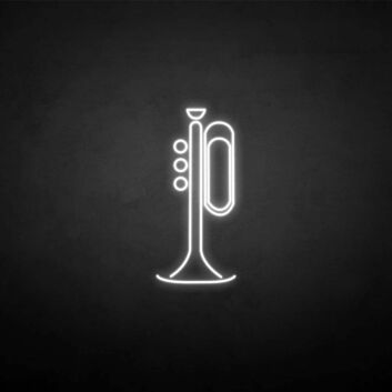 Piccolo trumpet&#39; neon sign