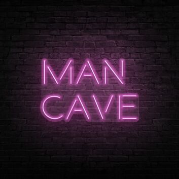 Man Cave Neon Sign for Personal and Relaxing Spaces