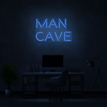 Man Cave Neon Sign for Personal and Relaxing Spaces