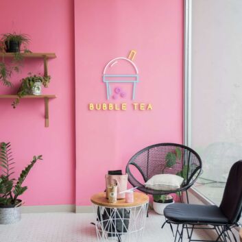Bubble Milk Tea Neon Sign for Refreshing and Fun Spaces