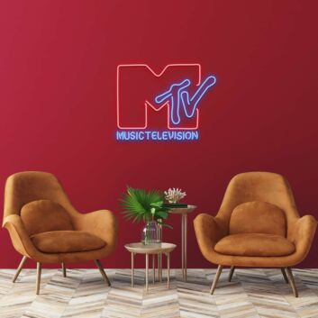 MTV Neon Sign for Music Lovers