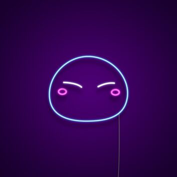 Slime Rimuru Neon Sign for Anime Fans