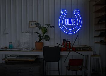 COLTS Neon Sign for Sports Fans