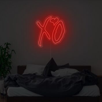 XO Neon Sign for Music Fans