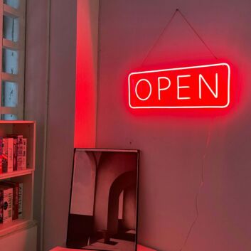 &#39;OPEN&#39; neon sign