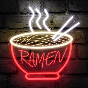 Ramen Neon Sign LED Neon Light for Restaurants and Fun Spaces