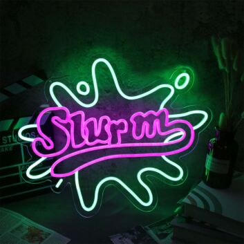 Slurm Neon Sign for Futurama Fans