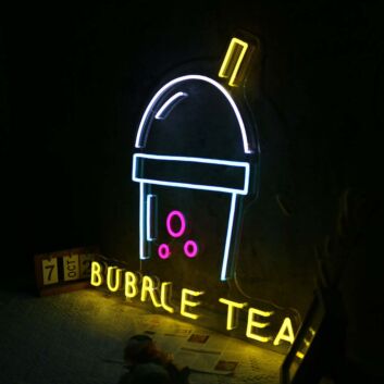 Bubble Tea Neon Sign for Refreshing and Fun Spaces