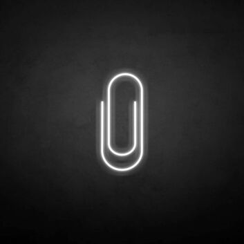 &#39;Clip&#39; neon sign