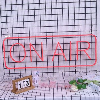 On Air Neon Sign for Studios and Broadcasting Spaces