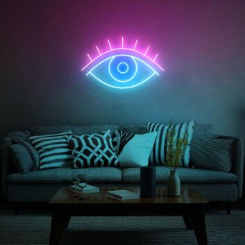 Eye Neon Sign for Mystical and Whimsical Spaces