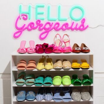 Hello Gorgeous Neon Sign for a welcoming touch in any home
