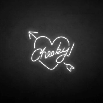 Customize  &#39;Cheoby&#39; neon sign