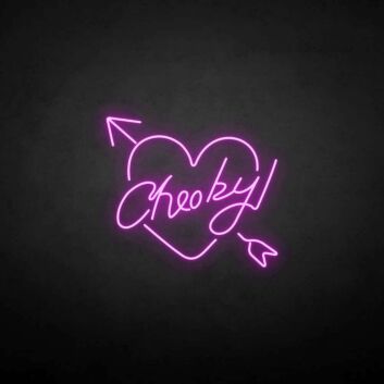 Customize  &#39;Cheoby&#39; neon sign