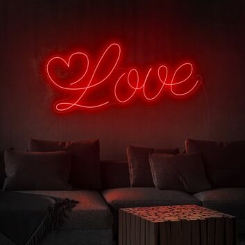 Love Neon Sign for any love-themed space