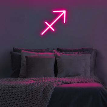 Sagittarius Horoscope Neon Sign for astrology enthusiasts