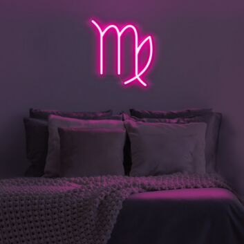 Virgo Horoscope Neon Sign V2 for zodiac enthusiasts