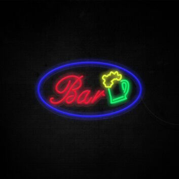 Bar Beer Neon Sign ideal for bar and pub settings