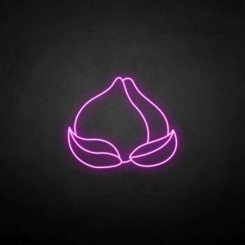 Peach2&#39; neon sign