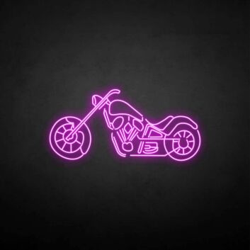 Chopper&#39; neon sign