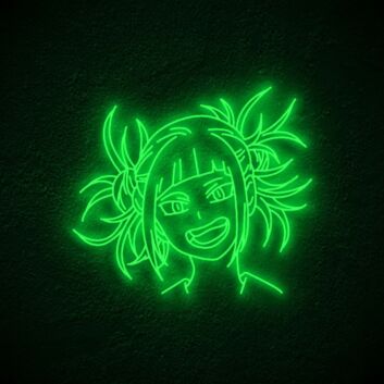 Himiko Toga Neon Sign for Anime Fans