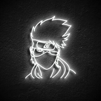 Kakashi Neon Sign for Anime Fans