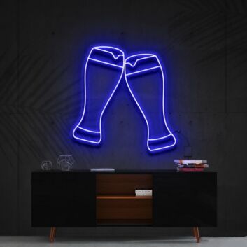 Beer Cheers Neon Sign for Bars and Party Spaces