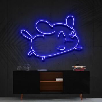 Cartoon Puppy Neon Sign for Kids and Pet Lovers