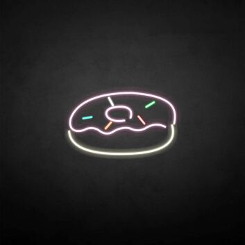 Donut&#39; neon sign