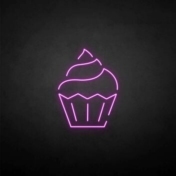 &#39;Cupcake&#39; neon sign