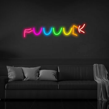 Fuuuuck Neon Sign for Bold Statements