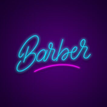 Barber Neon Sign for Barber Shops
