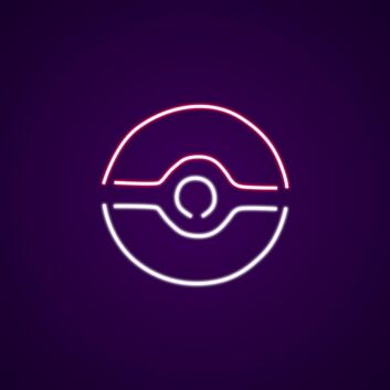 Pokeball Neon Sign for Anime Fans