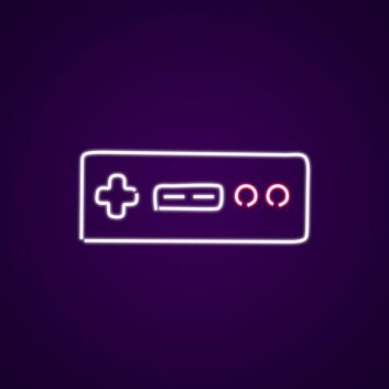 Controller Neon Sign Ideal for creating the ultimate gaming room
