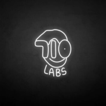 LABS&#39; neon sign