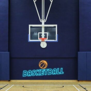 Basketball Neon Sign Perfect for sports bars and man caves