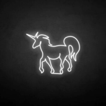 Unicorn2 neon sign